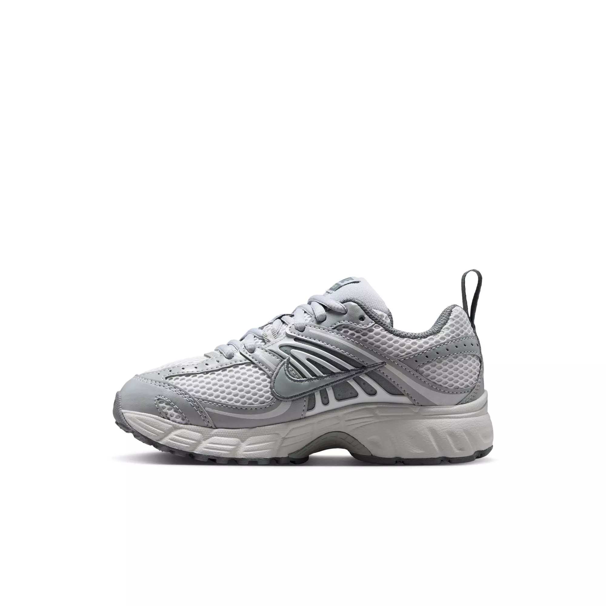 Nike Air Max Moto 2K "Wolf Grey/Cool Grey" Preschool Girls' Shoe - SILVER