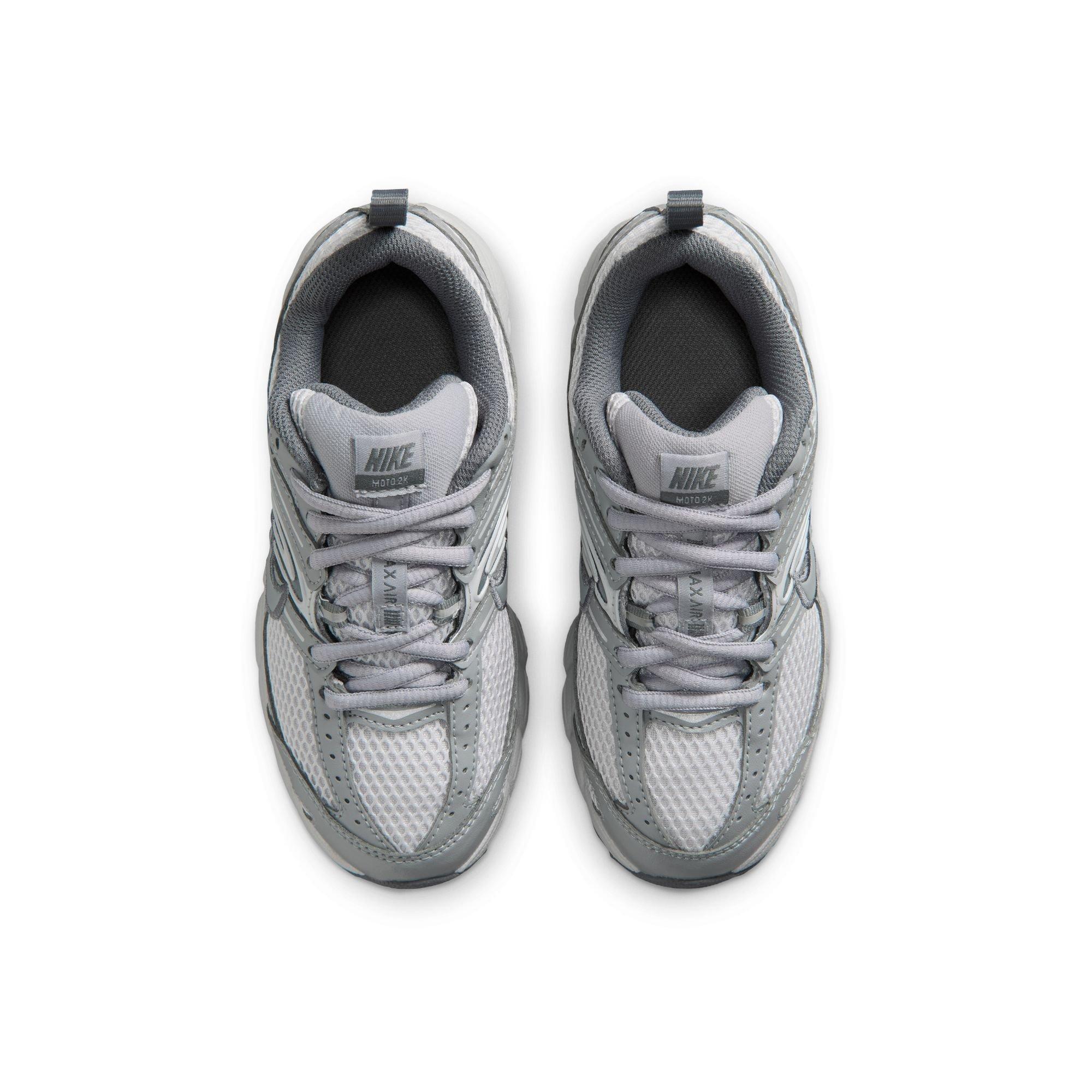 Nike Air Max Moto 2K "Wolf Grey/Cool Grey" Preschool Girls' Shoe - SILVER Thumbnail View 6