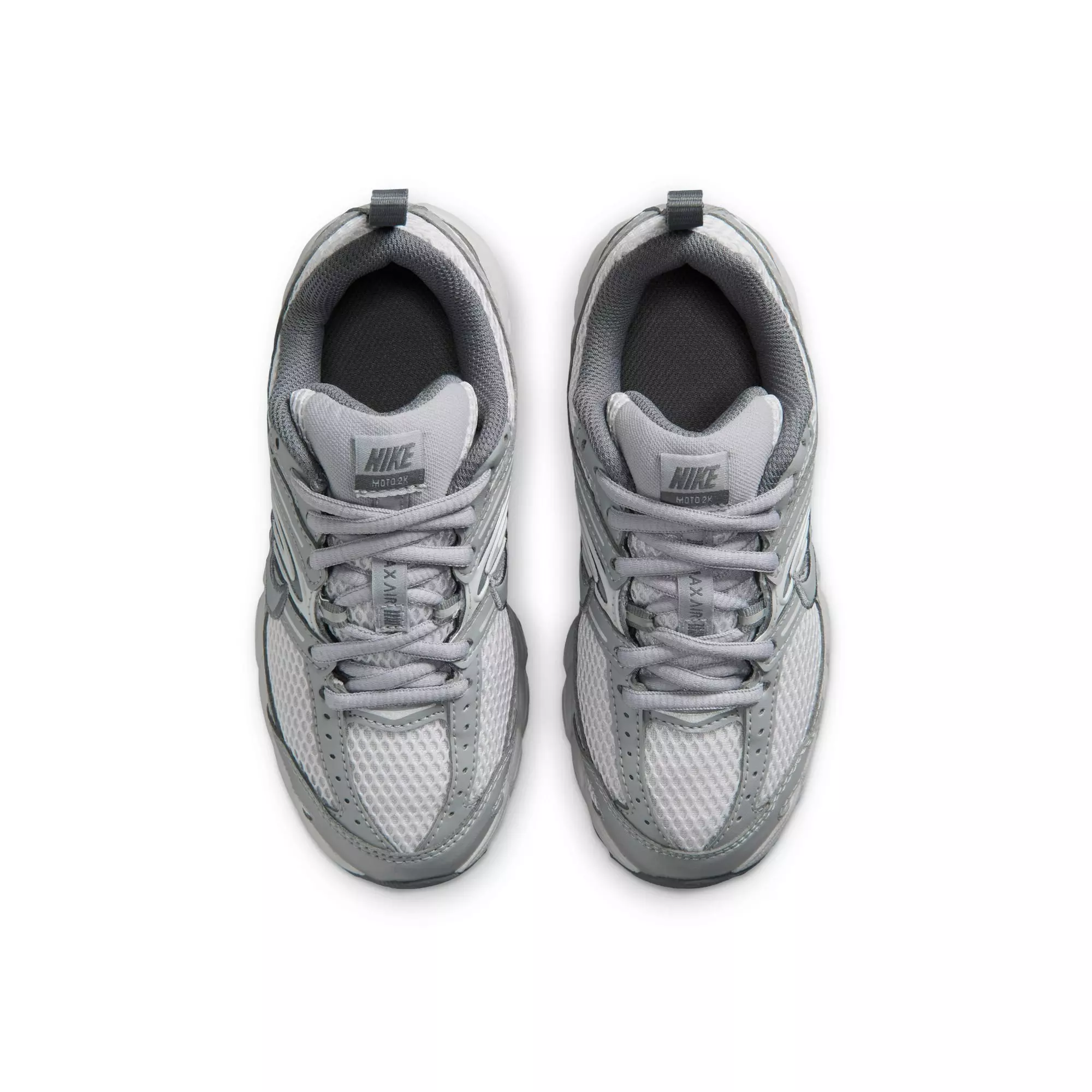 Nike Air Max Moto 2K "Wolf Grey/Cool Grey" Preschool Girls' Shoe - SILVER