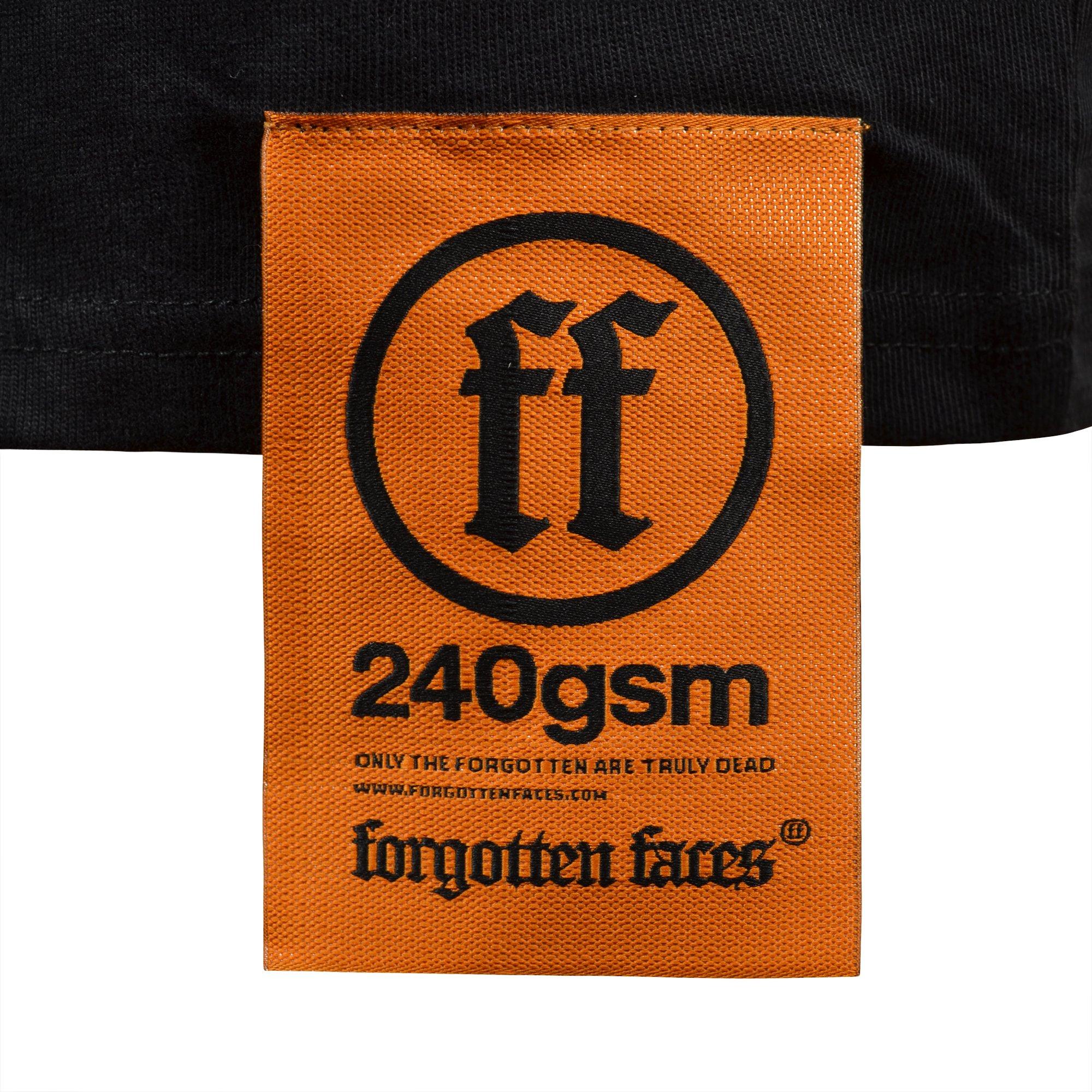 Forgotten Faces Men's Mardi Gras Hooded Skull Tee - Black - BLACK Thumbnail View 5