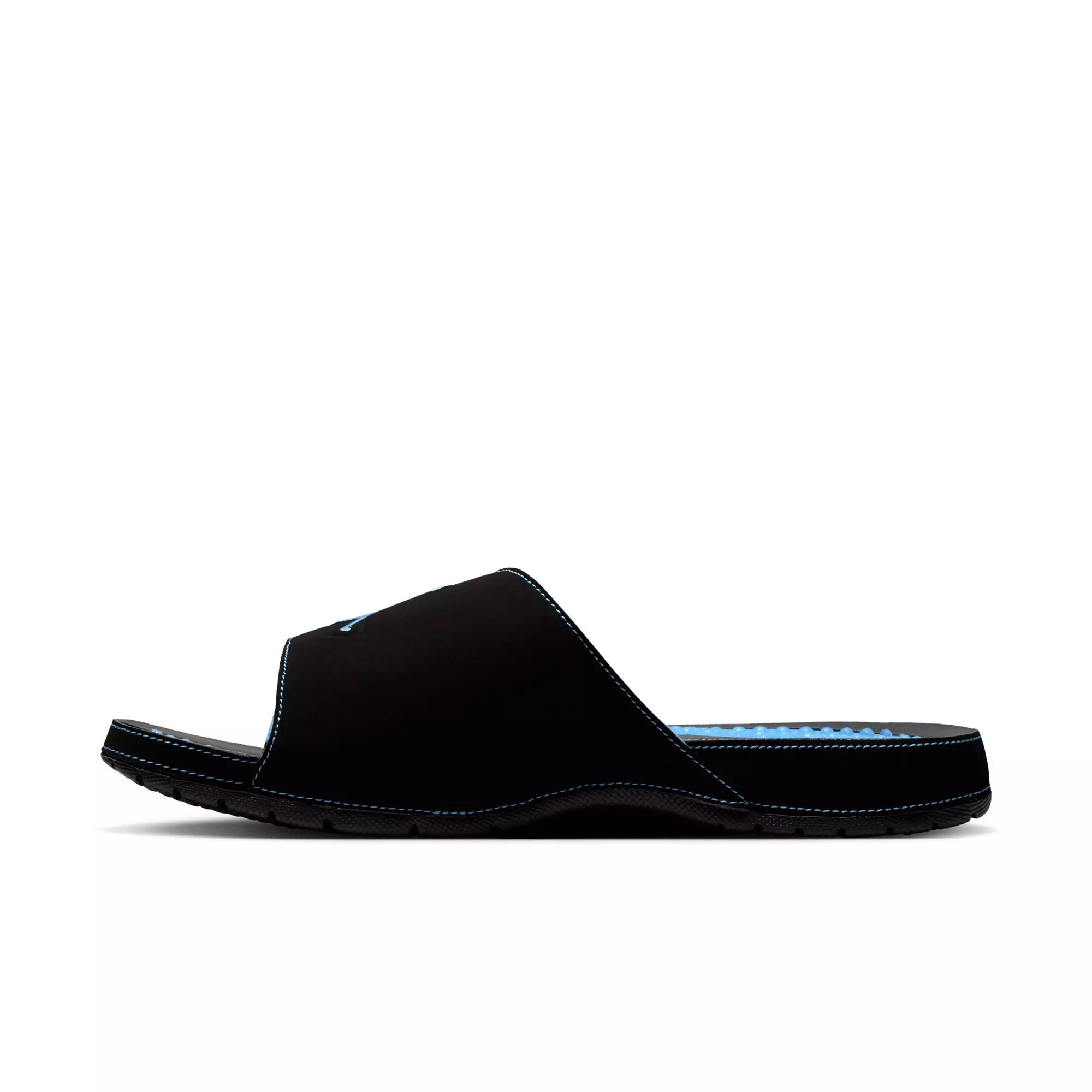 Jordan Hydro 5 Retro "Black/University Blue/White" Men's Slide - BLACK/BLUE