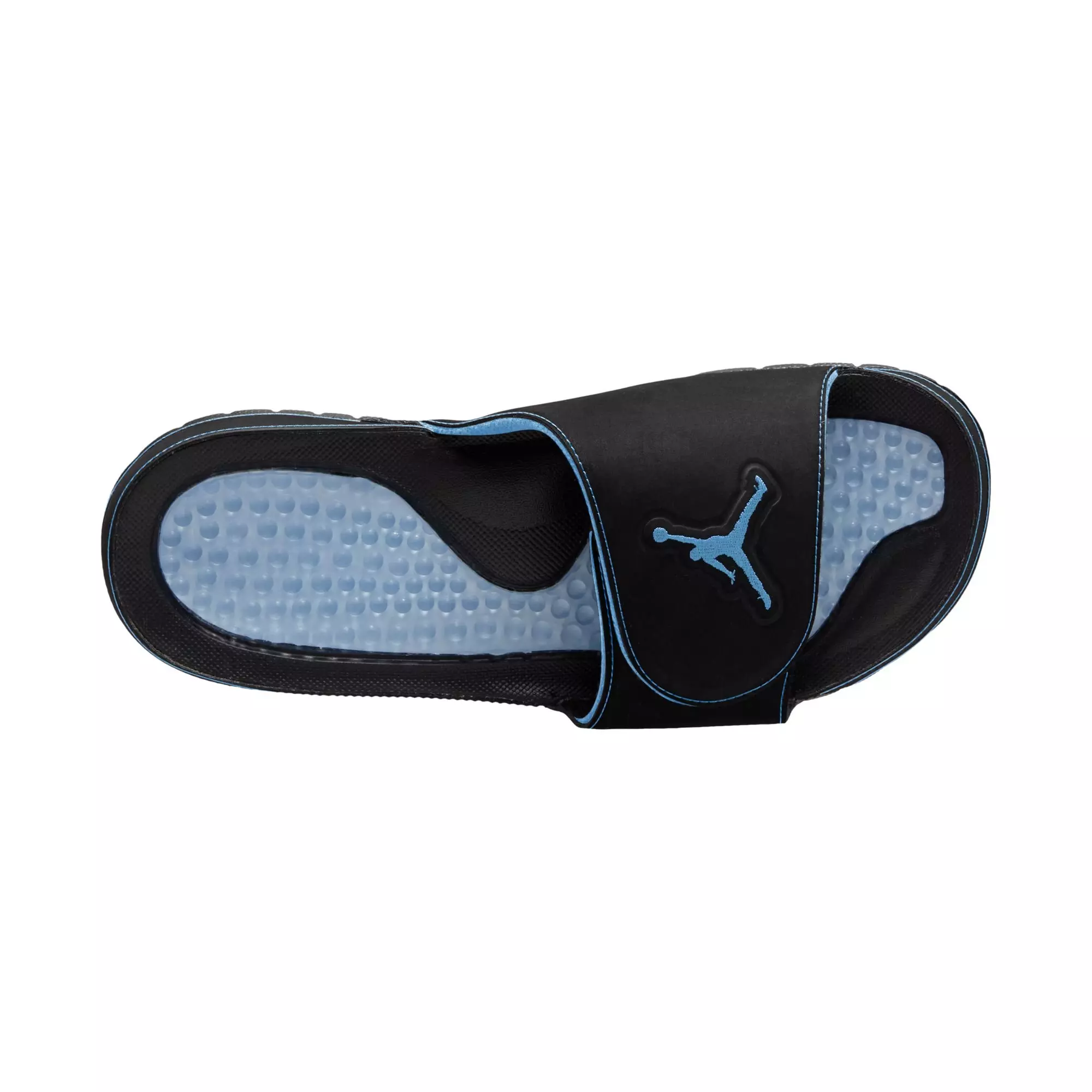Jordan Hydro 5 Retro "Black/University Blue/White" Men's Slide - BLACK/BLUE