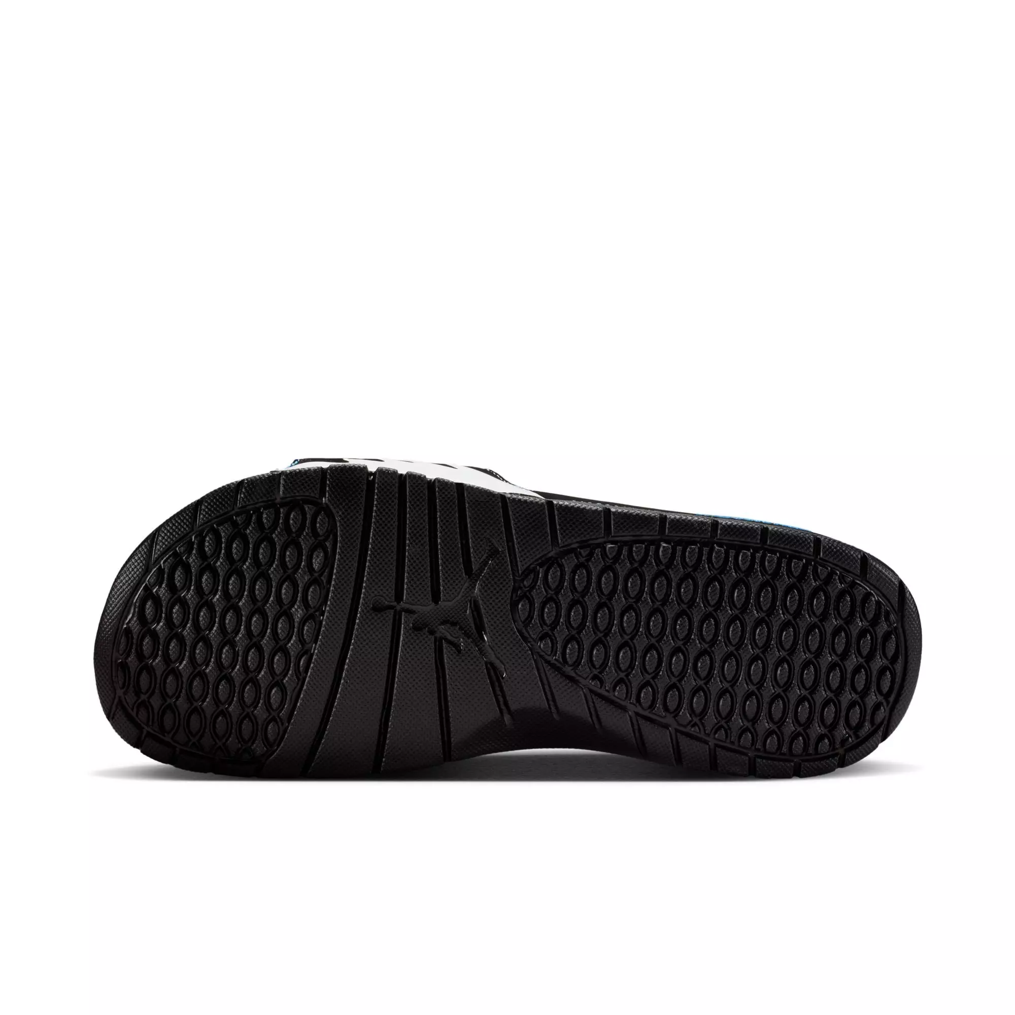 Jordan Hydro 5 Retro "Black/University Blue/White" Men's Slide - BLACK/BLUE