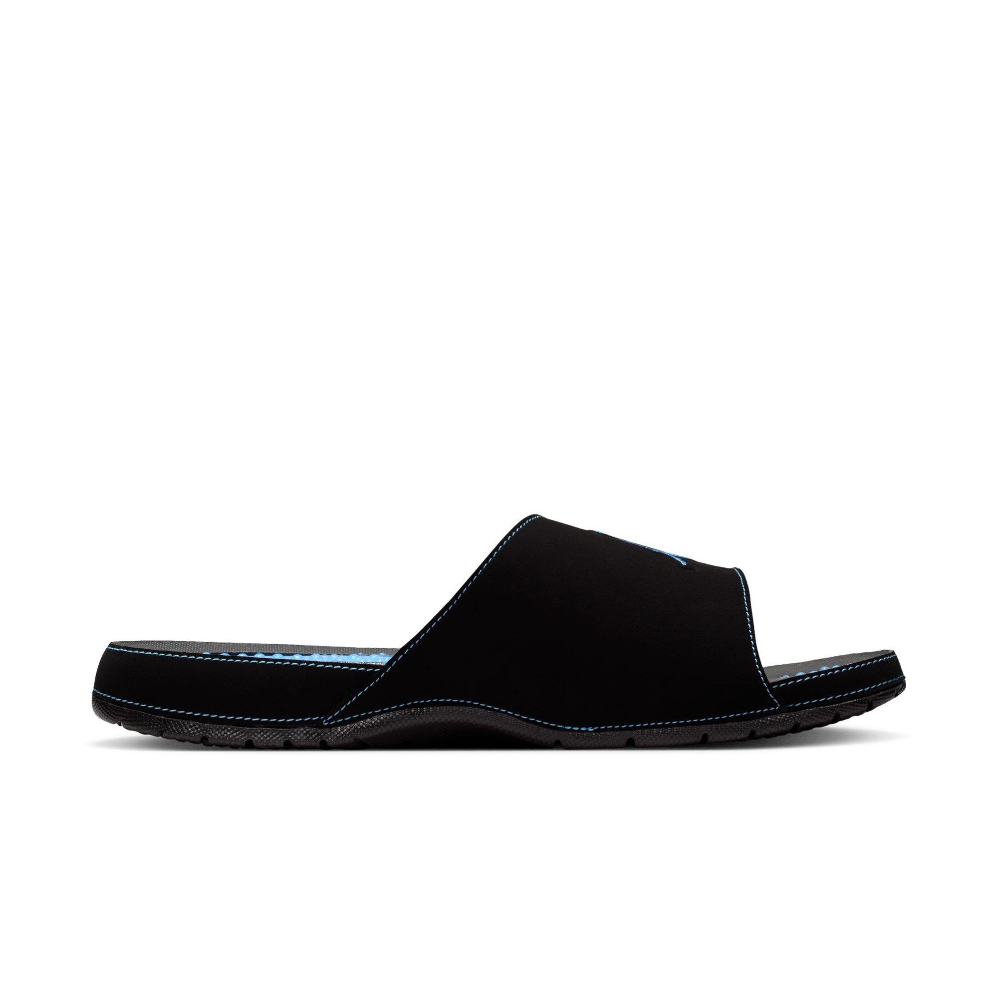 Jordan Hydro 5 Retro "Black/University Blue/White" Men's Slide - BLACK/BLUE Thumbnail View 2