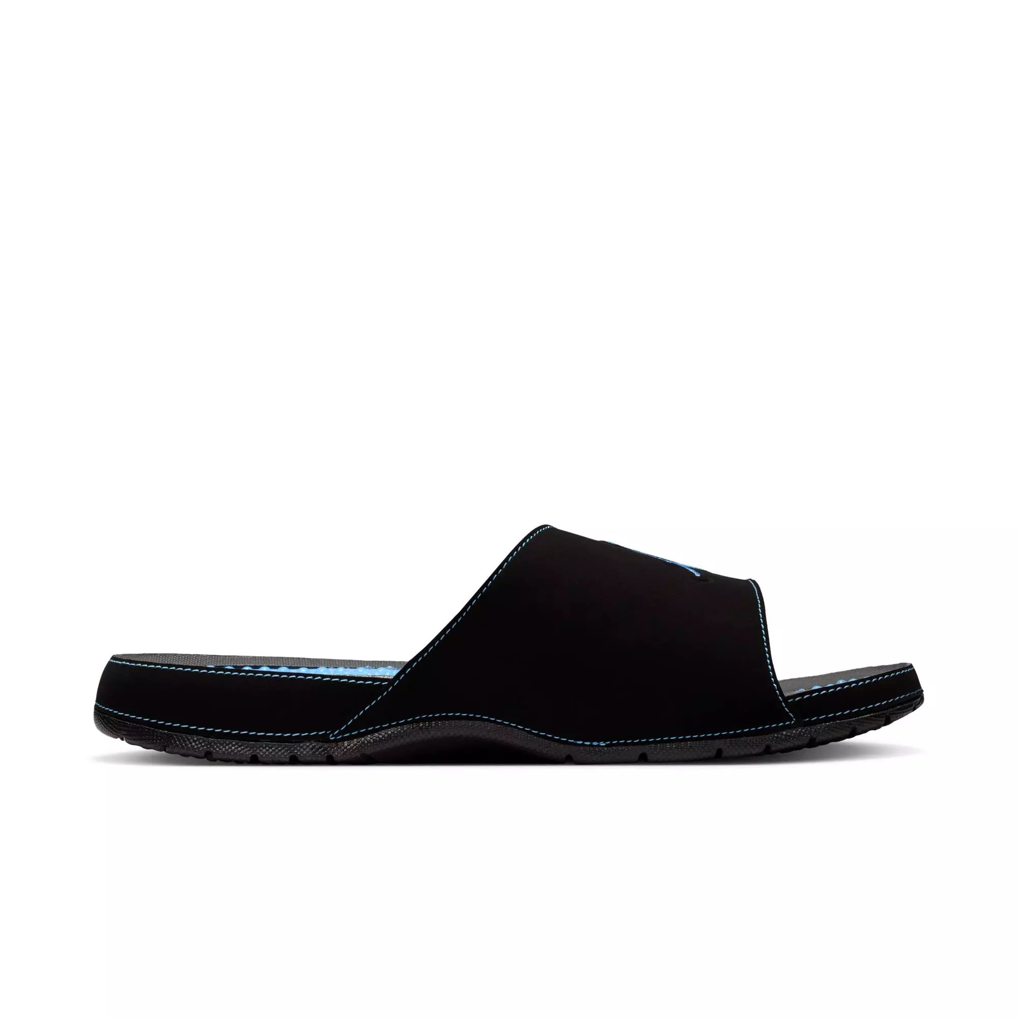 Jordan Hydro 5 Retro "Black/University Blue/White" Men's Slide - BLACK/BLUE