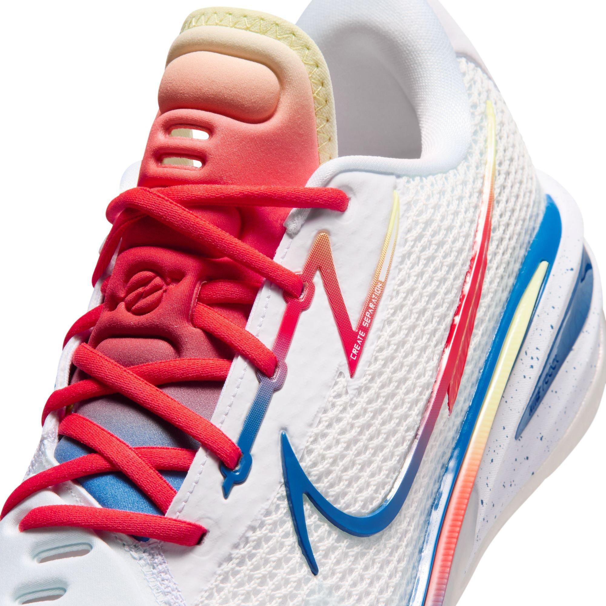 Nike G.T. Cut "Dylan Harper x TITAN" Men's Basketball Shoe - WHITE/STAR BLUE/CHILE RED