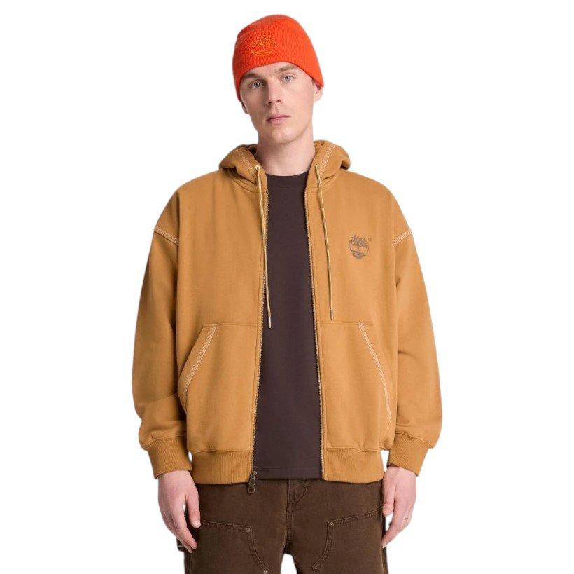 TIMB Full Zip Wheat Hoodie - WHEAT