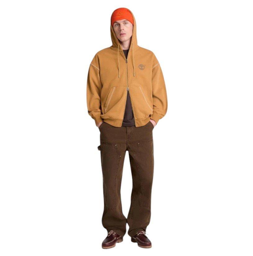 TIMB Full Zip Wheat Hoodie - WHEAT