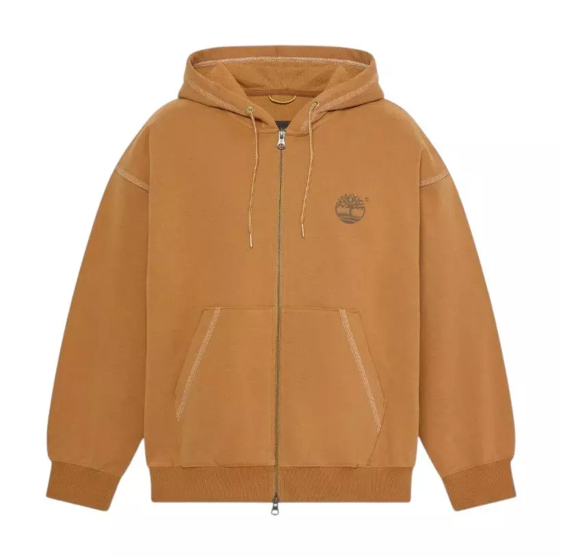 TIMB Full Zip Wheat Hoodie - WHEAT