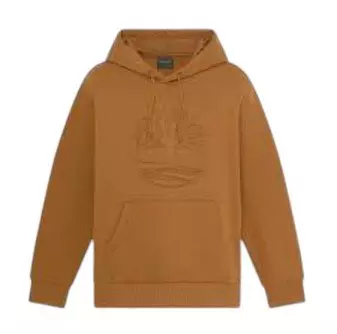 TIMB Wheat Tree Logo Hoodie - WHEAT