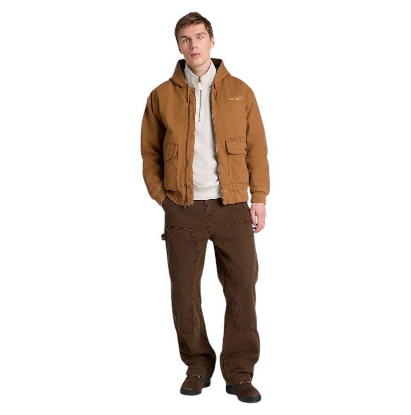 TIMB Insulated Canvas Wheat Bomber - WHEAT