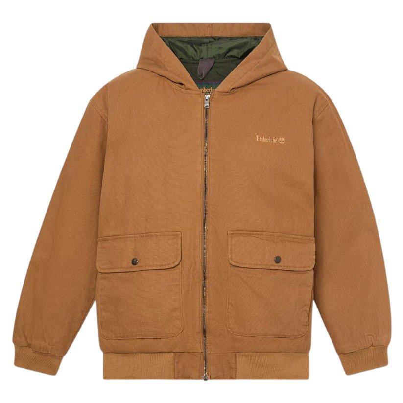 TIMB Insulated Canvas Wheat Bomber - WHEAT