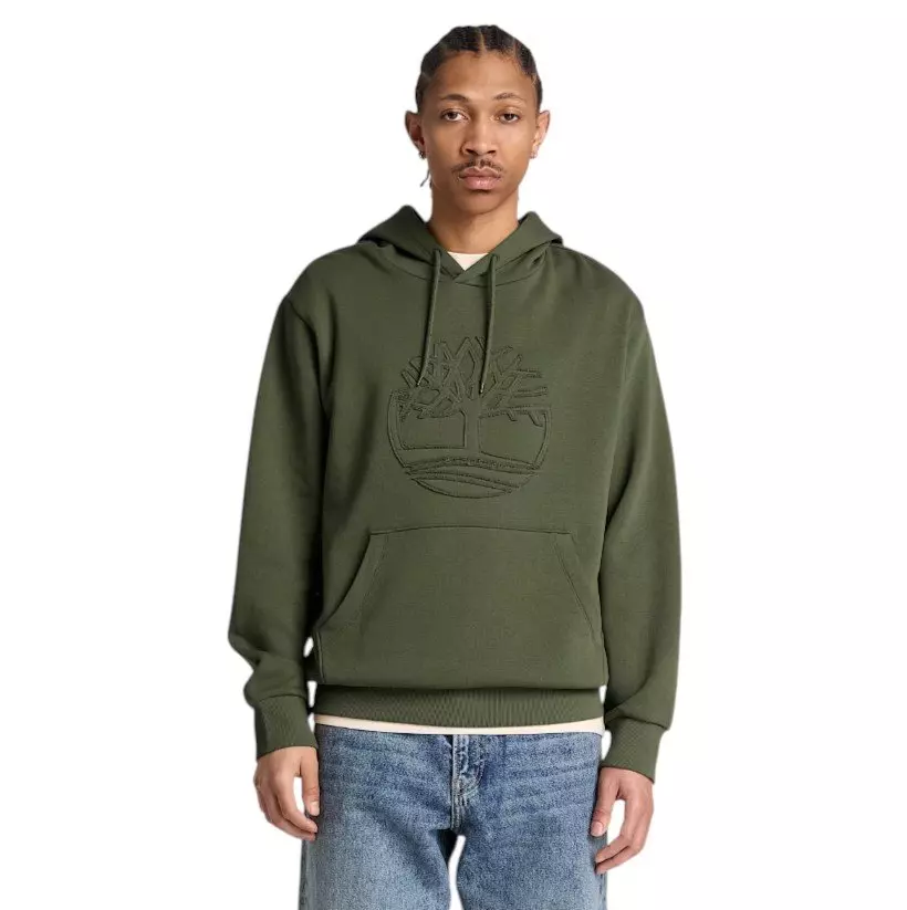 TIMB Beef & Broccoli Tree Logo Hoodie - GREEN