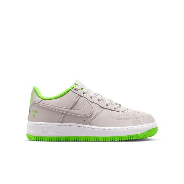 Nike Kobe Air Force 1 Low "Vast Grey" Grade School Kids' Shoe
