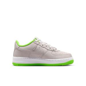 Nike Kobe Air Force 1 Low "Vast Grey" Grade School Kids' Shoe - VAST GREY/ELECTRIC GREEN/WHITE