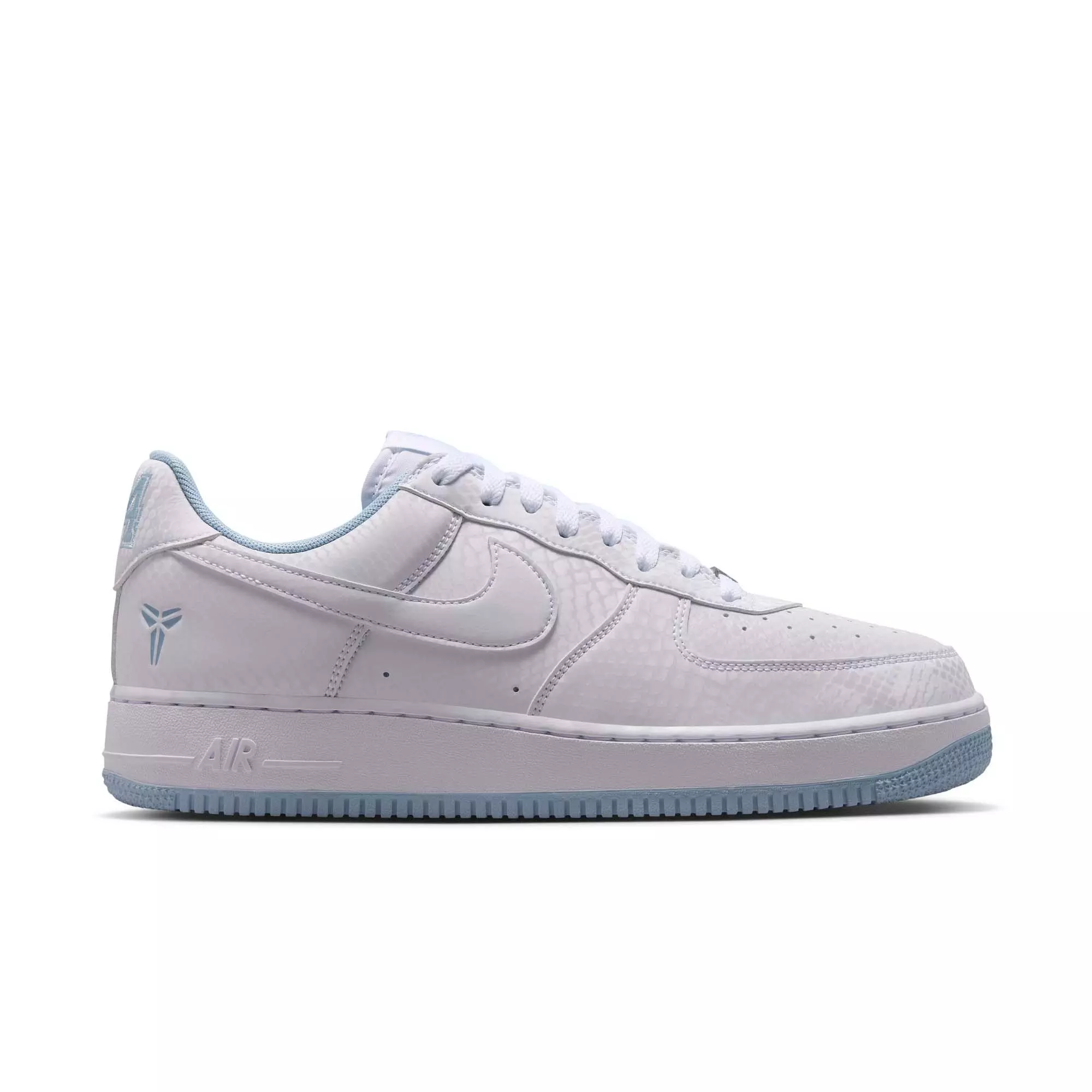 Nike Kobe Air Force 1 Low "Armory Blue" Men's Shoe - WHITE/ARMORY BLUE