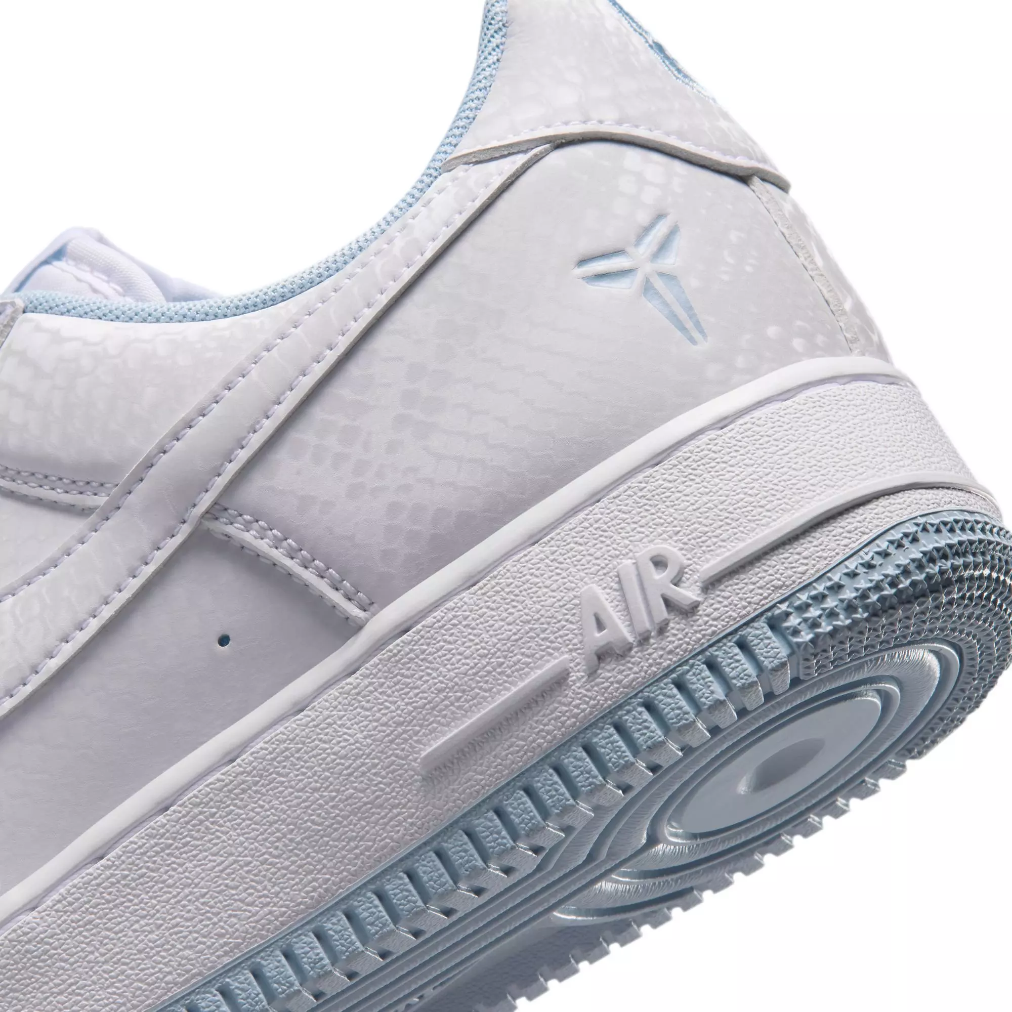 Nike Kobe Air Force 1 Low "Armory Blue" Men's Shoe - WHITE/ARMORY BLUE