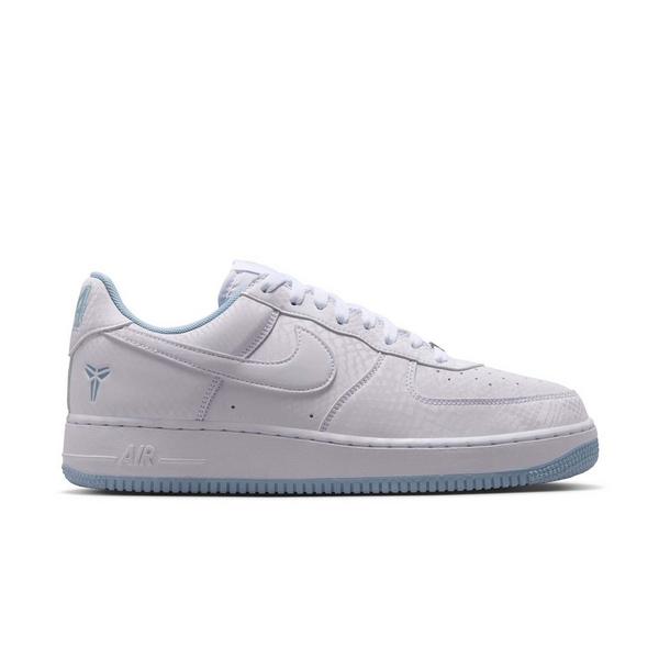 Nike Kobe Air Force 1 Low "Armory Blue" Men's Shoe - WHITE/ARMORY BLUE