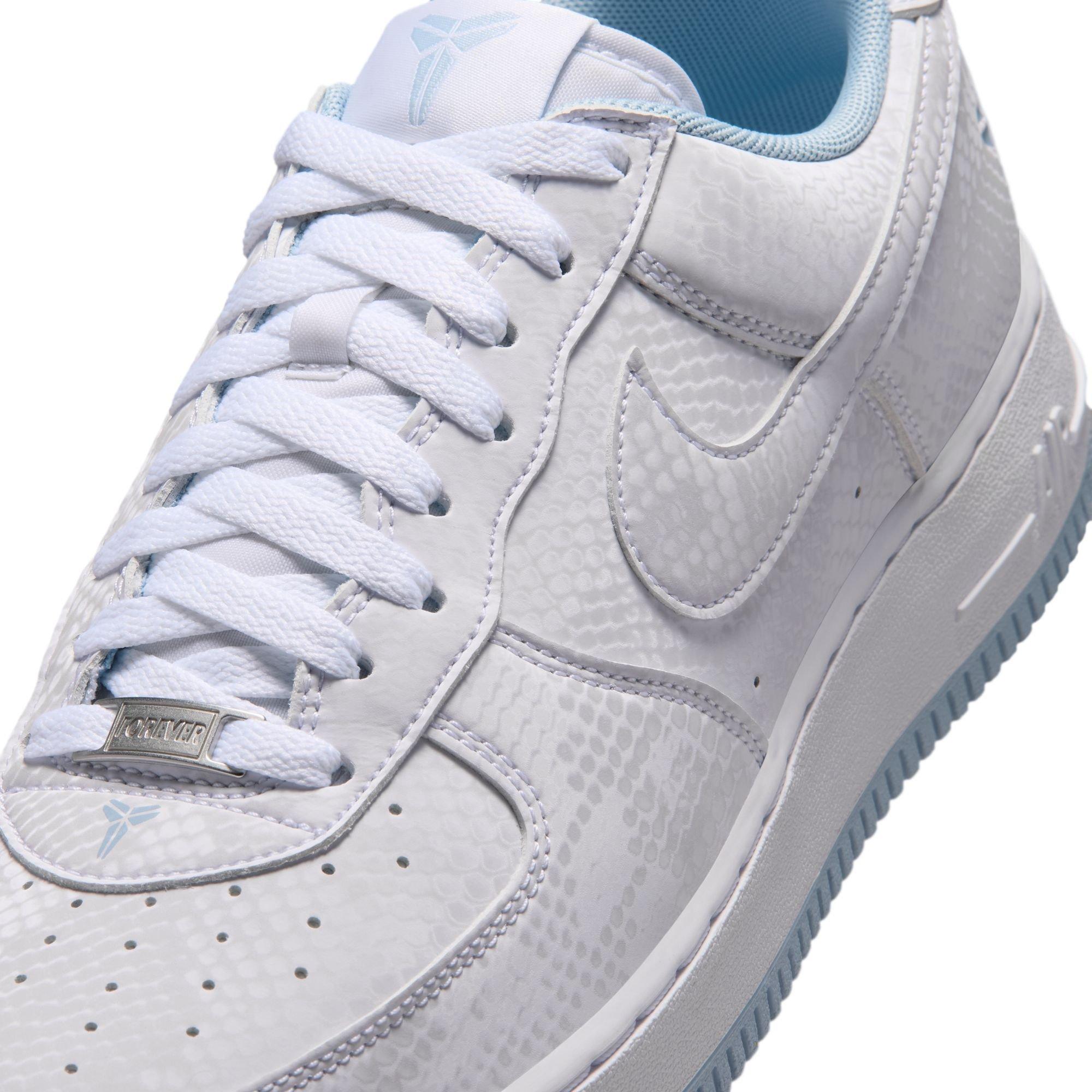 Nike Kobe Air Force 1 Low "Armory Blue" Men's Shoe - WHITE/ARMORY BLUE