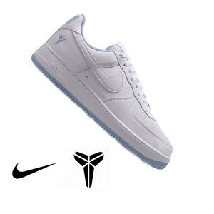 Nike Kobe Air Force 1 Low "Armory Blue" Men's Shoe - WHITE/ARMORY BLUE