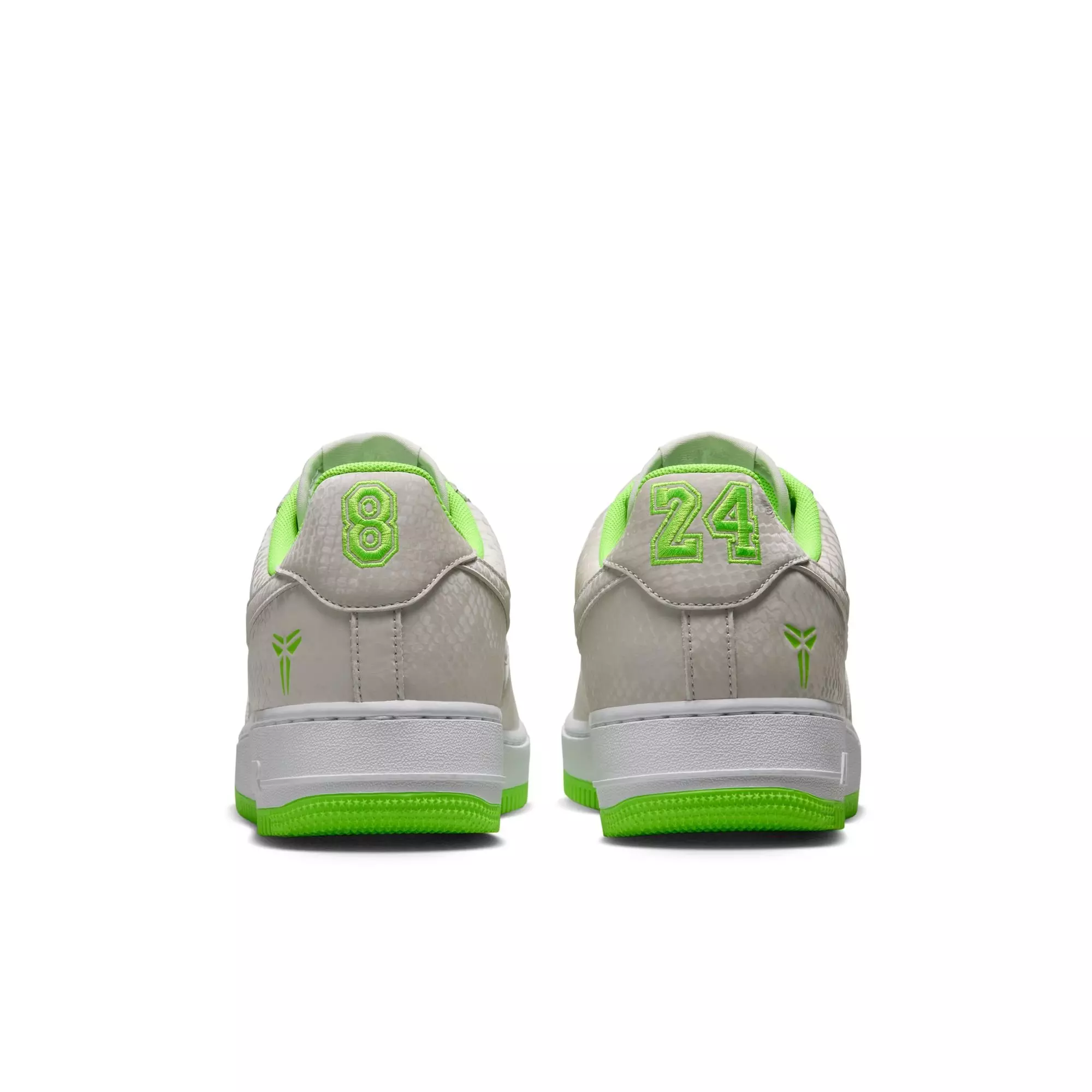 Nike Kobe Air Force 1 Low "Electric Green" Men's Shoe - VAST GREY/ELECTRIC GREEN/WHITE
