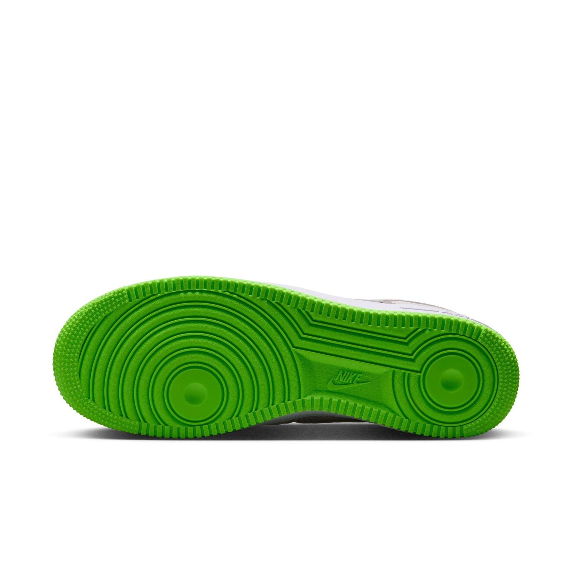 Nike Kobe Air Force 1 Low "Electric Green" Men's Shoe - VAST GREY/ELECTRIC GREEN/WHITE Thumbnail View 13