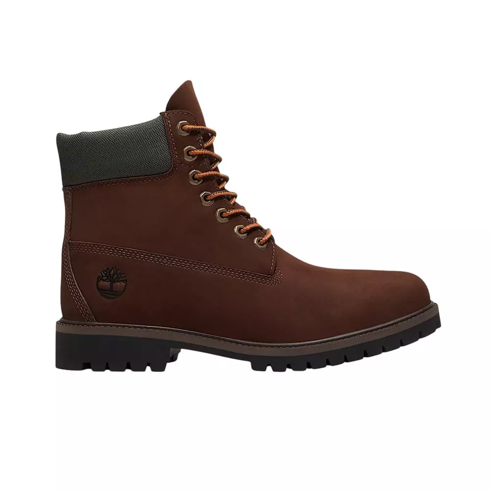 Timberland Heritage 6-Inch "Brown/Green" Men's Boot - BROWN/GREEN