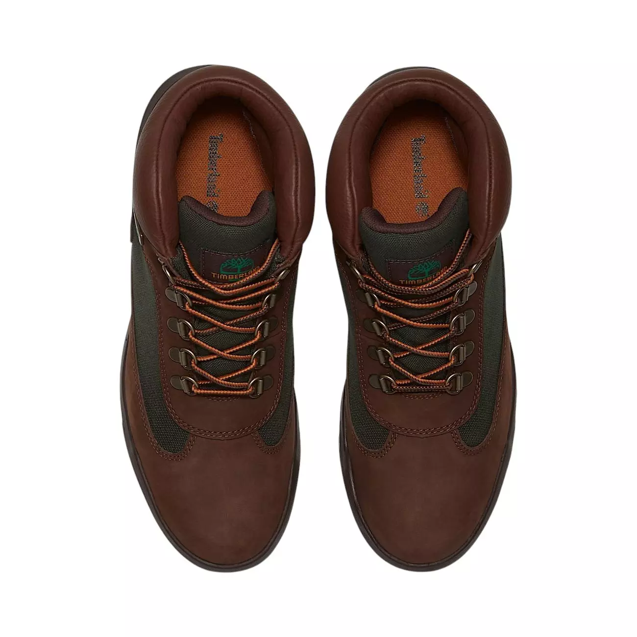 Timberland Premium Waterproof "Brown/Green" Men's Field Boot - BROWN/GREEN