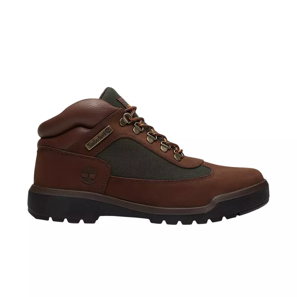 Timberland Premium Waterproof "Brown/Green" Men's Field Boot - BROWN/GREEN