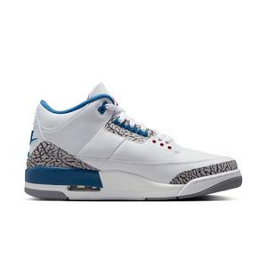Jordan 3 Retro "True Blue" Men's Shoe - WHITE/FIRE RED/TRUE BLUE