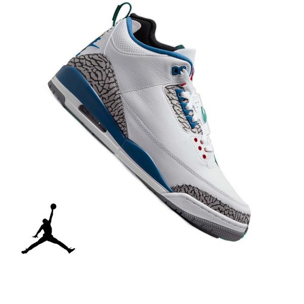 Jordan 3 Retro "True Blue" Men's Shoe