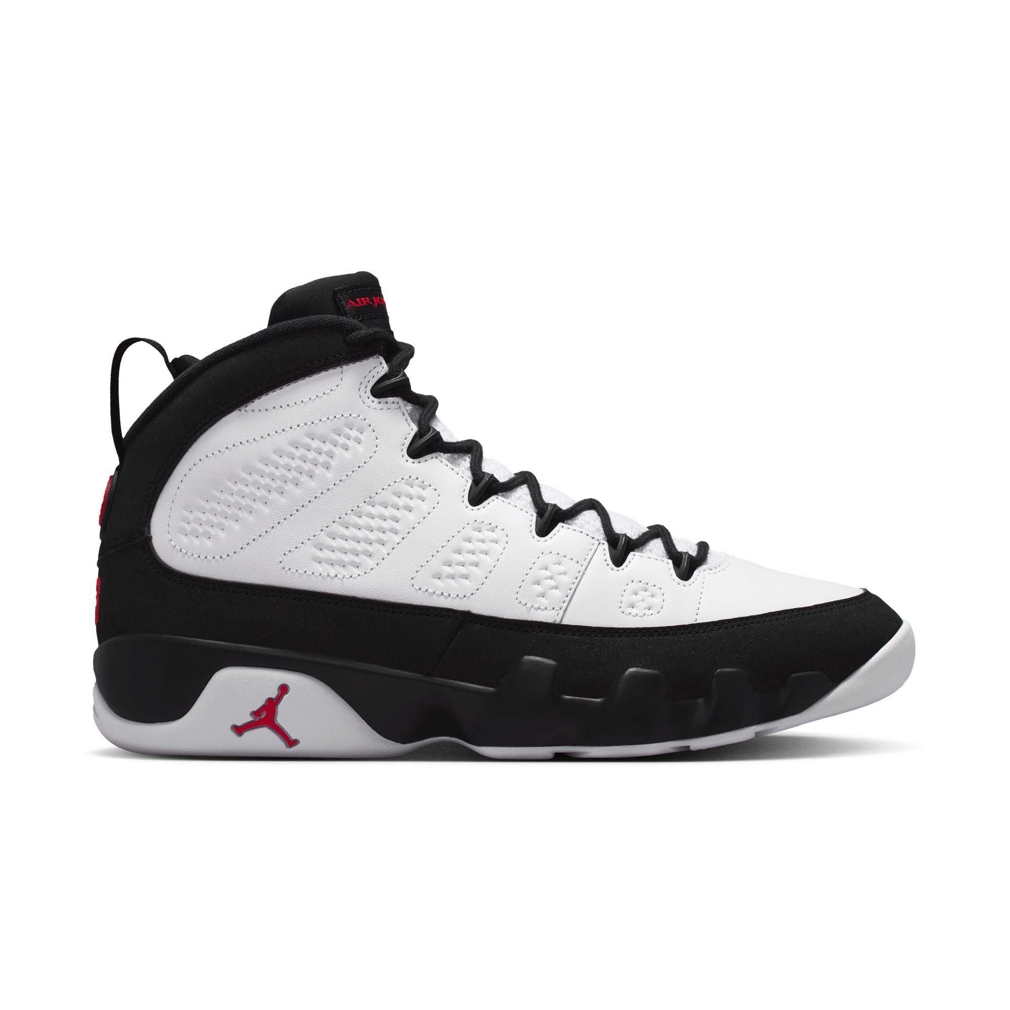 Jordan 9 Retro "Space Jam" Men's Shoe - WHITE/TRUE RED/BLACK