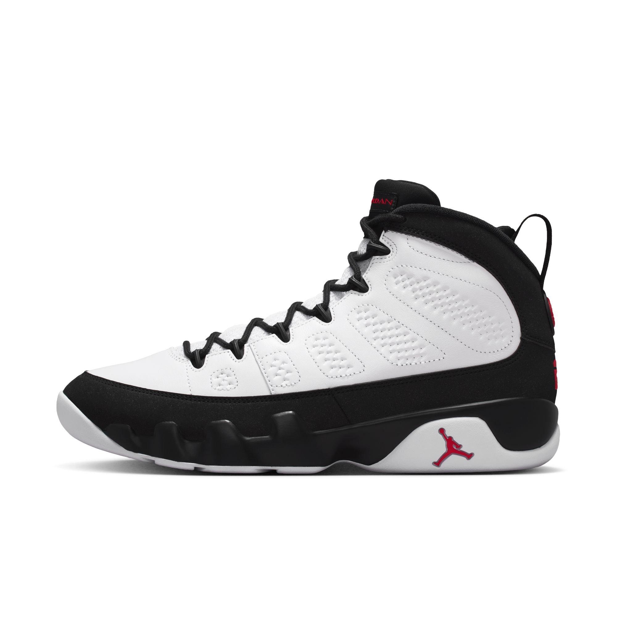 Jordan 9 Retro "Space Jam" Men's Shoe - WHITE/TRUE RED/BLACK