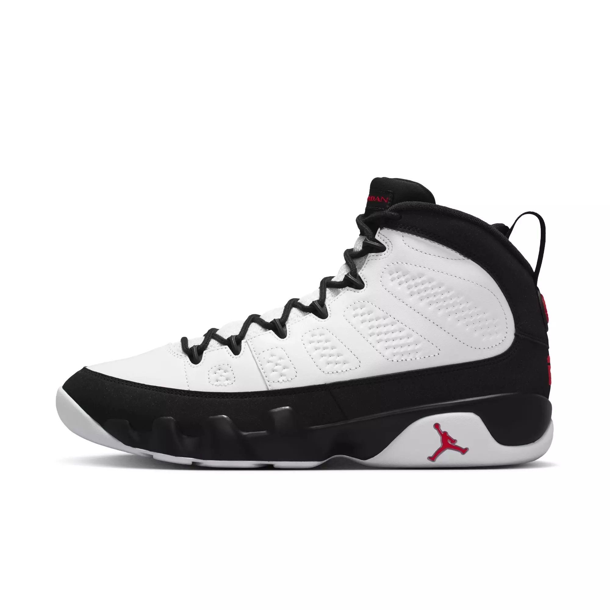 Jordan 9 Retro "Space Jam" Men's Shoe - WHITE/TRUE RED/BLACK