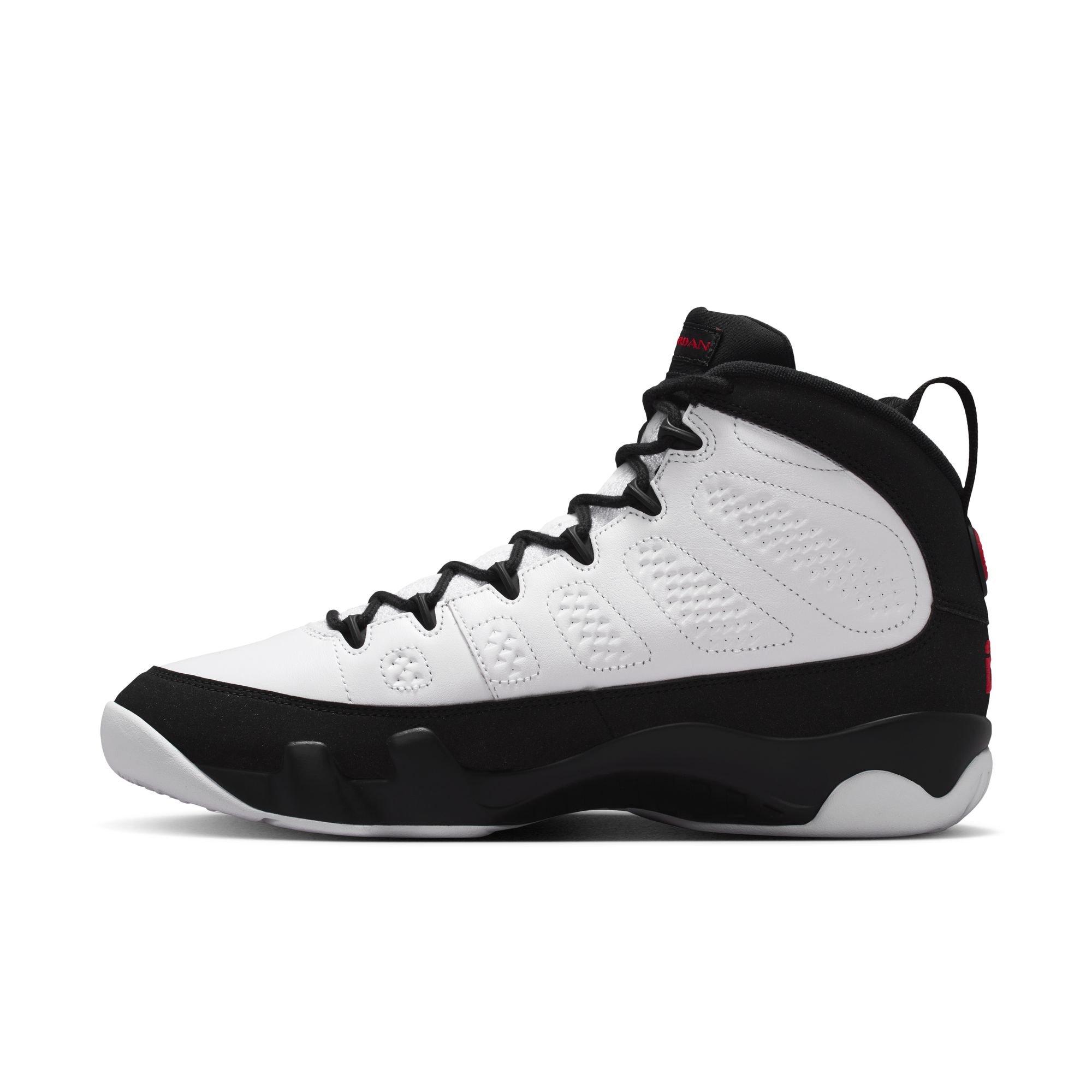 Jordan 9 Retro "Space Jam" Men's Shoe - WHITE/TRUE RED/BLACK