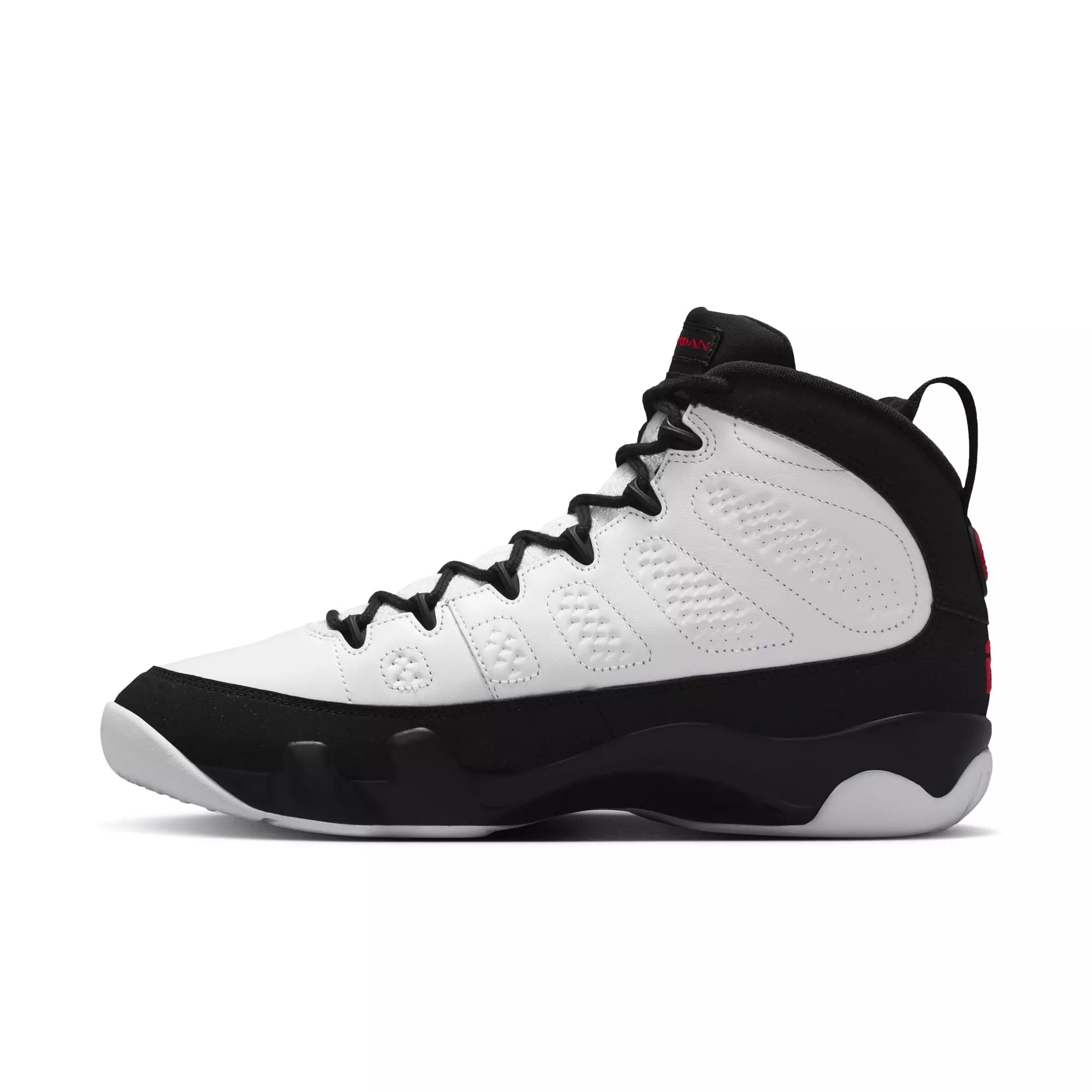 Jordan 9 Retro "Space Jam" Men's Shoe - WHITE/TRUE RED/BLACK