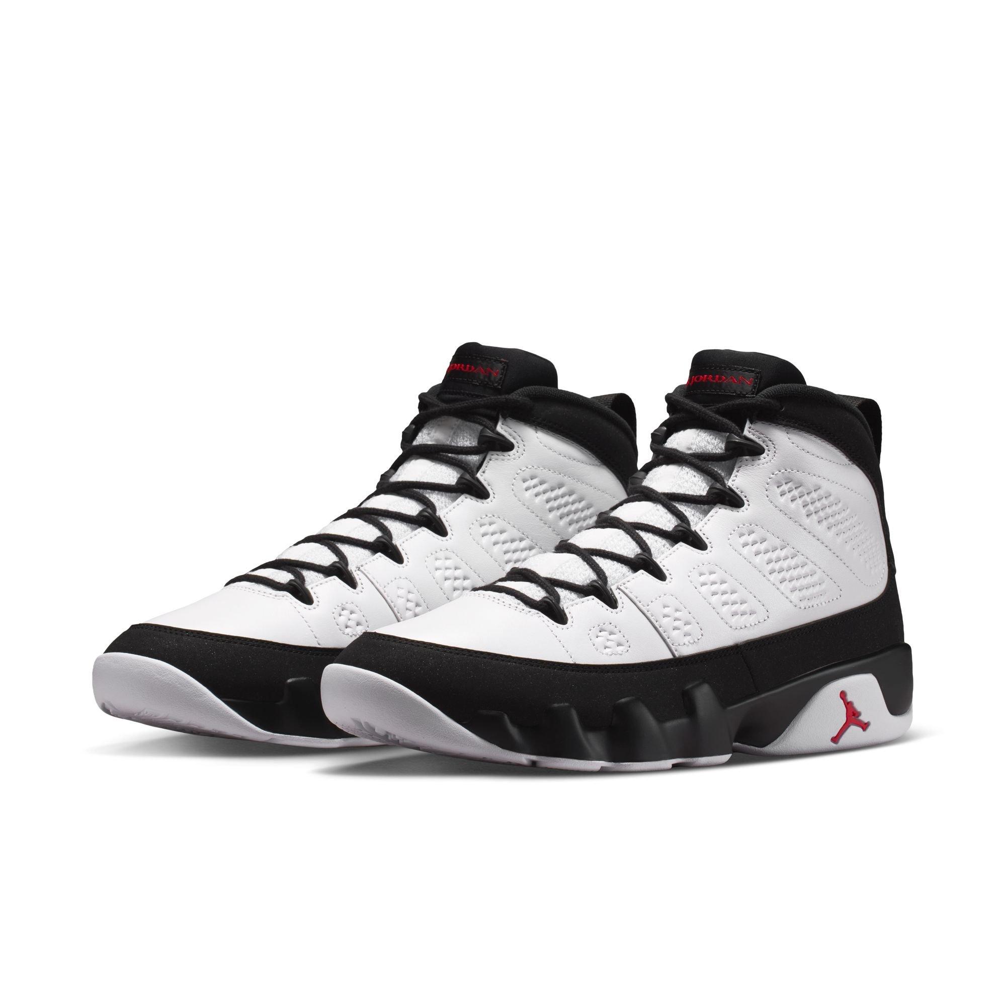 Jordan 9 Retro "Space Jam" Men's Shoe - WHITE/TRUE RED/BLACK