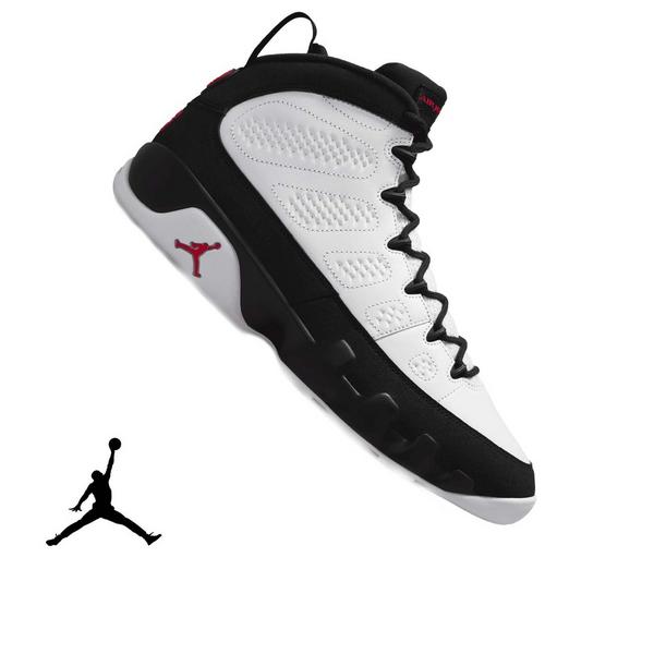 Jordan 9 Retro "Space Jam" Men's Shoe - WHITE/TRUE RED/BLACK