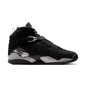 Jordan 8 Retro "Chrome" Men's Shoe - BLACK/WHITE/LT GRAPHITE