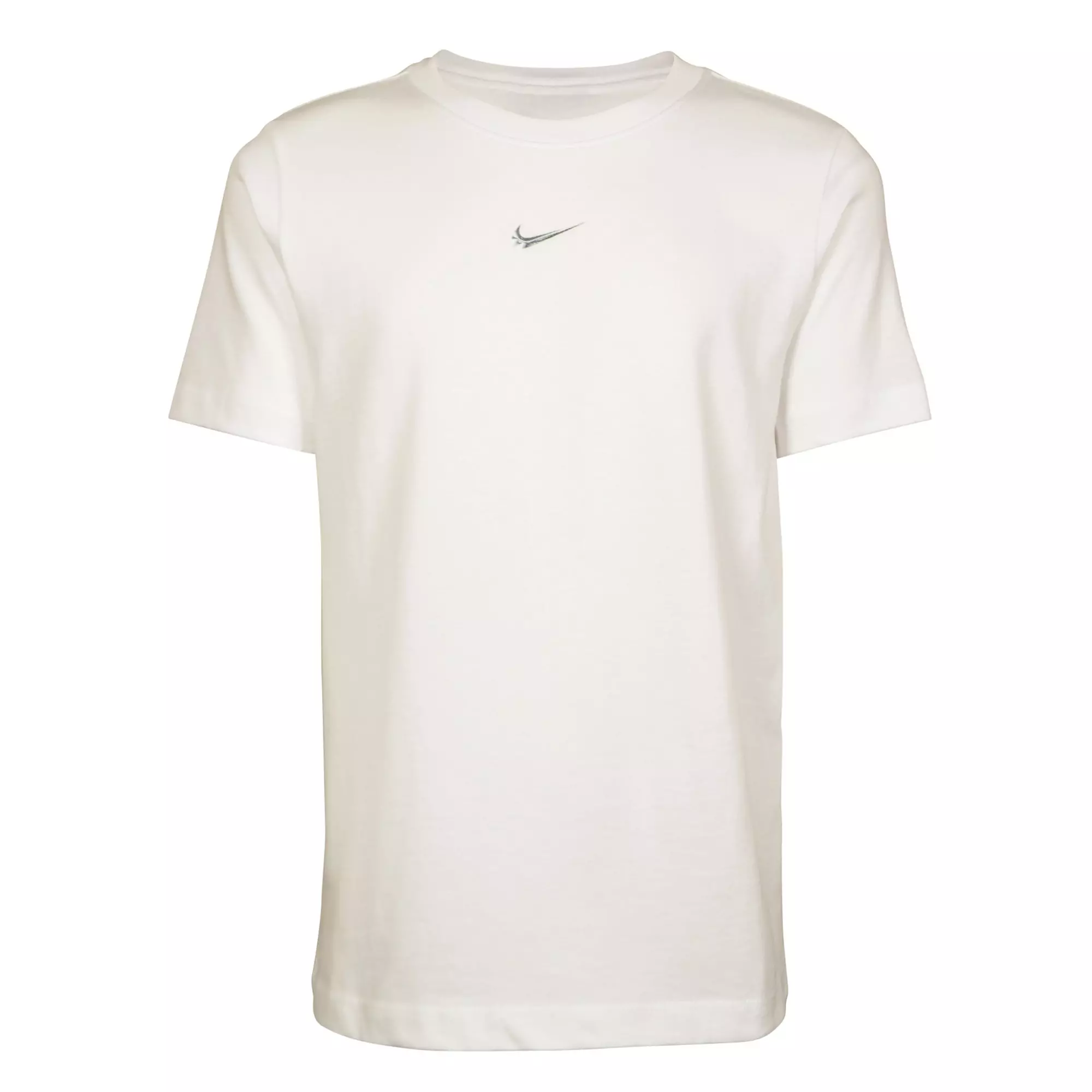Nike Big Boys' Max Tee - White/Black - WHITE