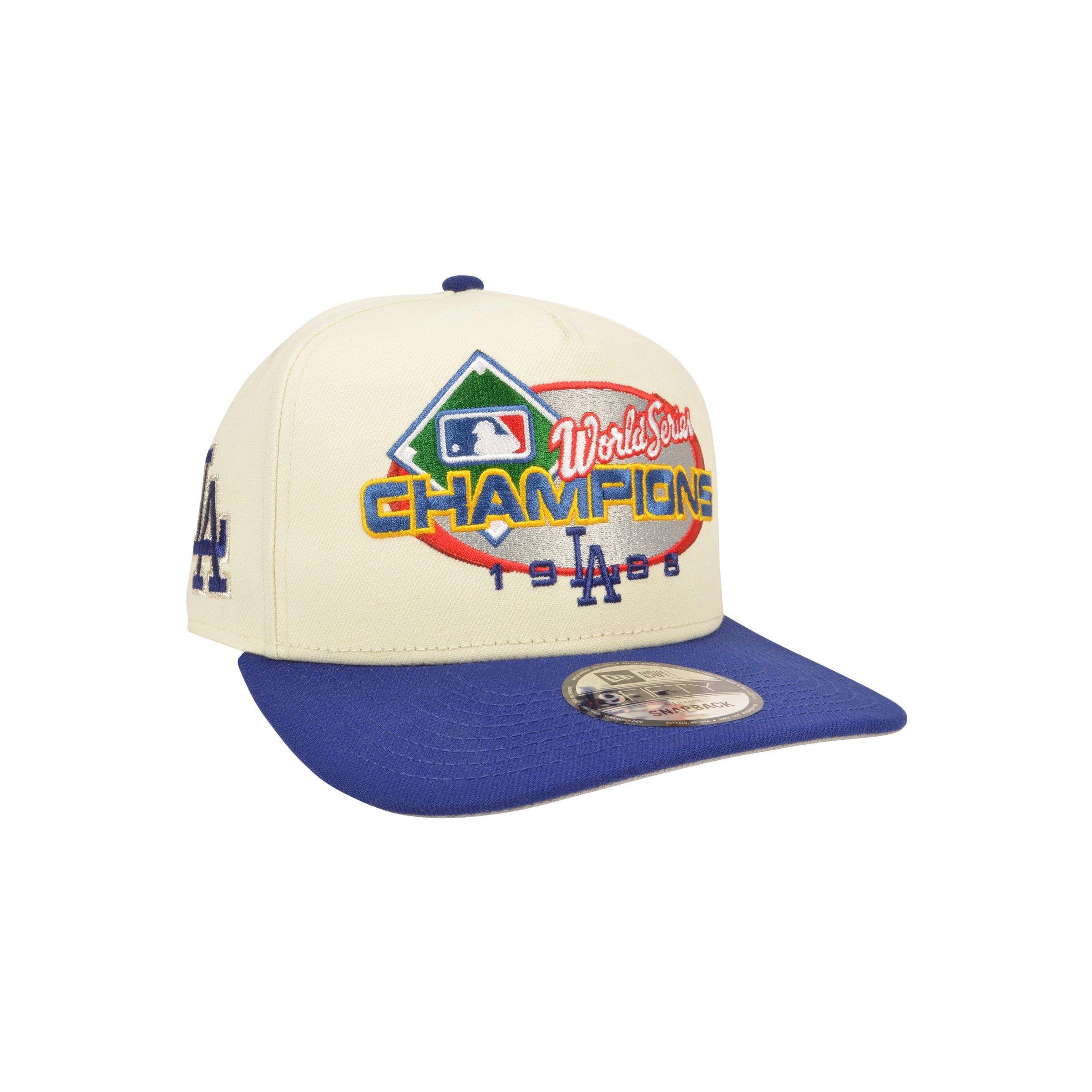 New Era Los Angeles Dodgers 9FIFTY A-Frame 1988 World Series Snapback Hat - Royal - ROYAL Thumbnail View 2