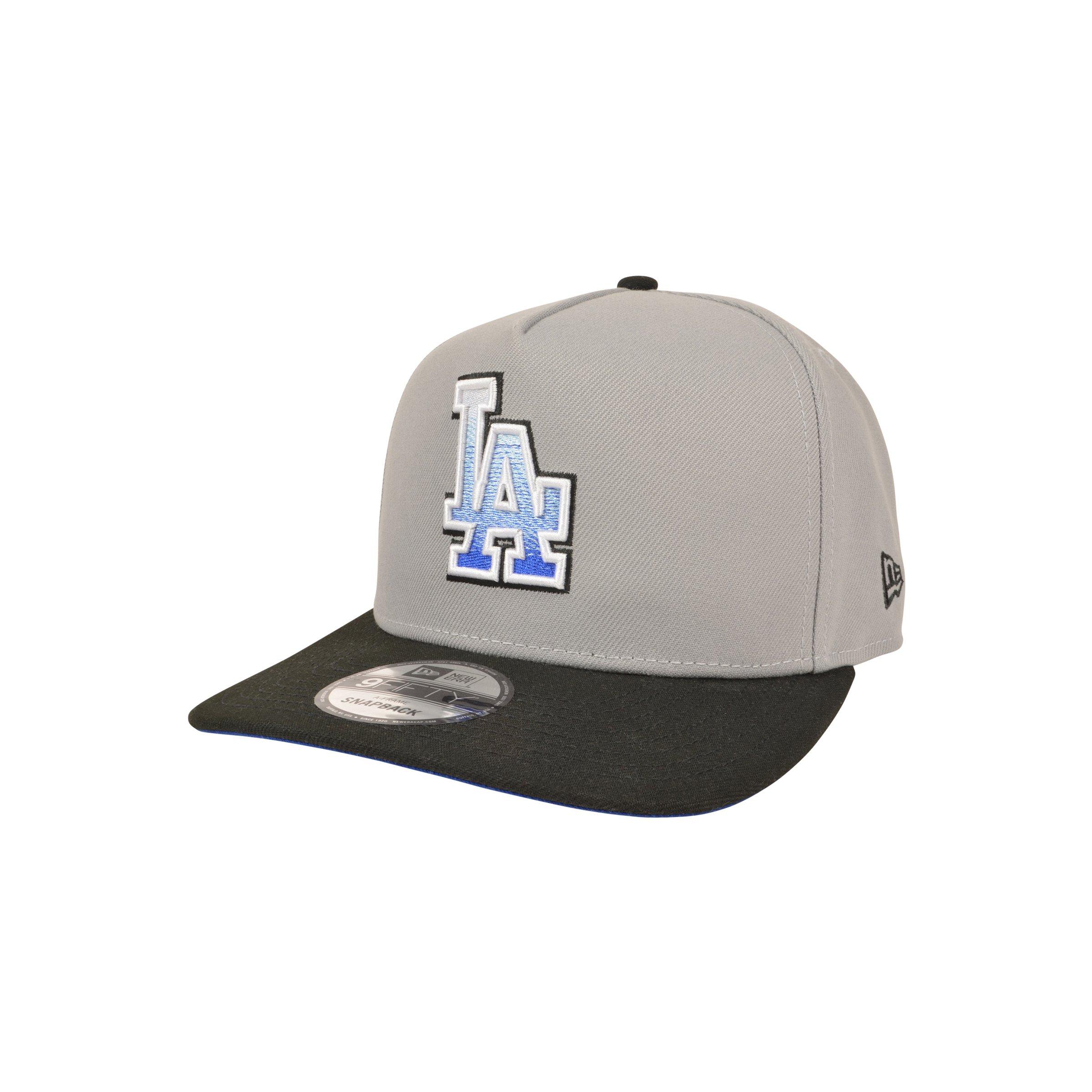 New Era Los Angeles Dodgers 9FIFTY A-Frame Grey Gradient Snapback Hat
