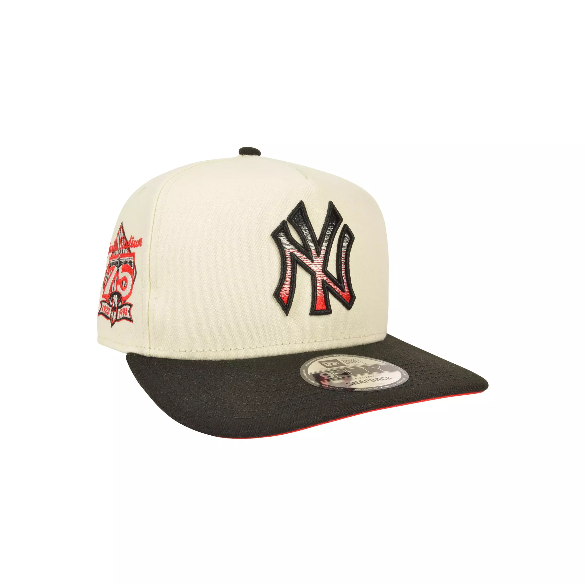 New Era New York Yankees 9FIFTY A-Frame Gradient Snapback Hat - Black - BLACK