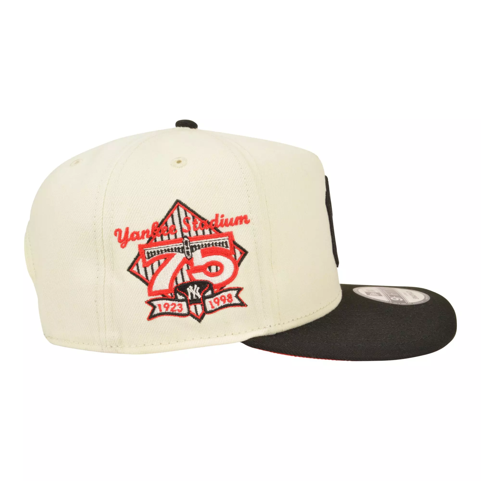 New Era New York Yankees 9FIFTY A-Frame Gradient Snapback Hat - Black - BLACK