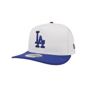 New Era Los Angeles Dodgers 9FIFTY A-Frame 2 Tone Snapback Hat-White/Royal