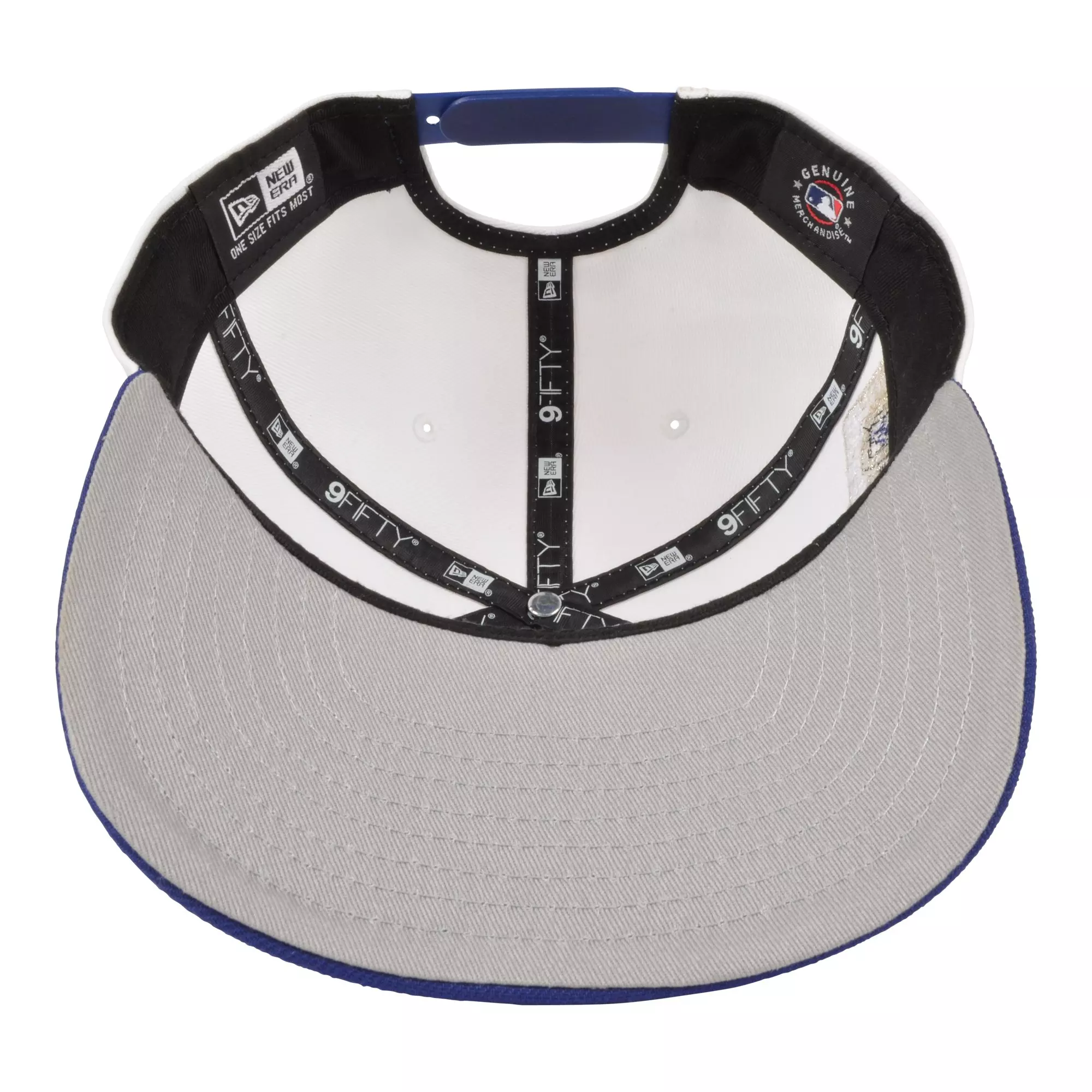 New Era Los Angeles Dodgers 9FIFTY A-Frame 2 Tone Snapback Hat-White/Royal - WHITE/ROYAL