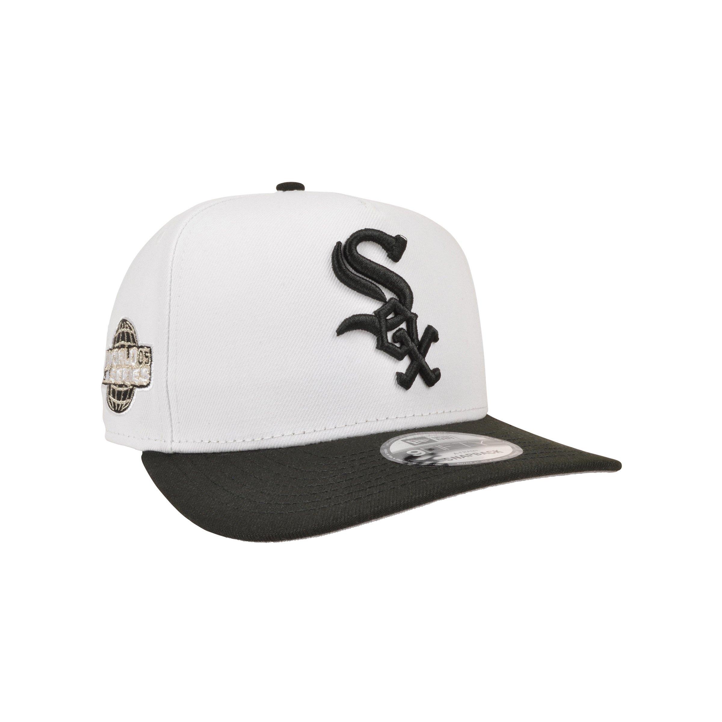 New Era Chicago White Sox 9FIFTY A-Frame 2 Tone White/Black Snapback Hat