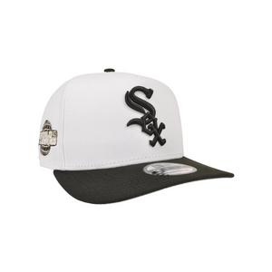 New Era Chicago White Sox 9FIFTY A-Frame 2 Tone Snapback Hat-White/Black