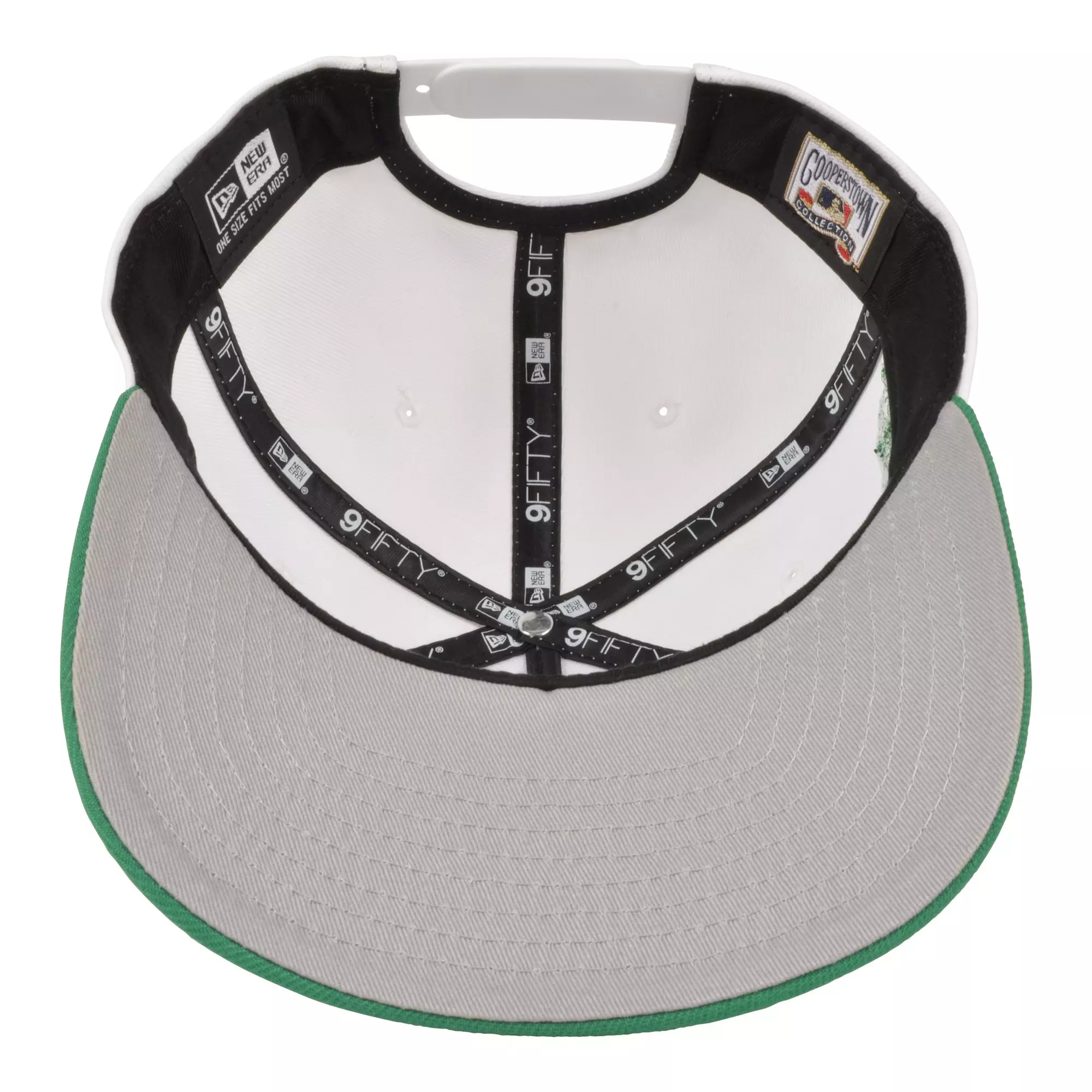 New Era Oakland Athletics 9FIFTY A-Frame 2 Tone Snapback Hat-White/Green - WHITE/GREEN
