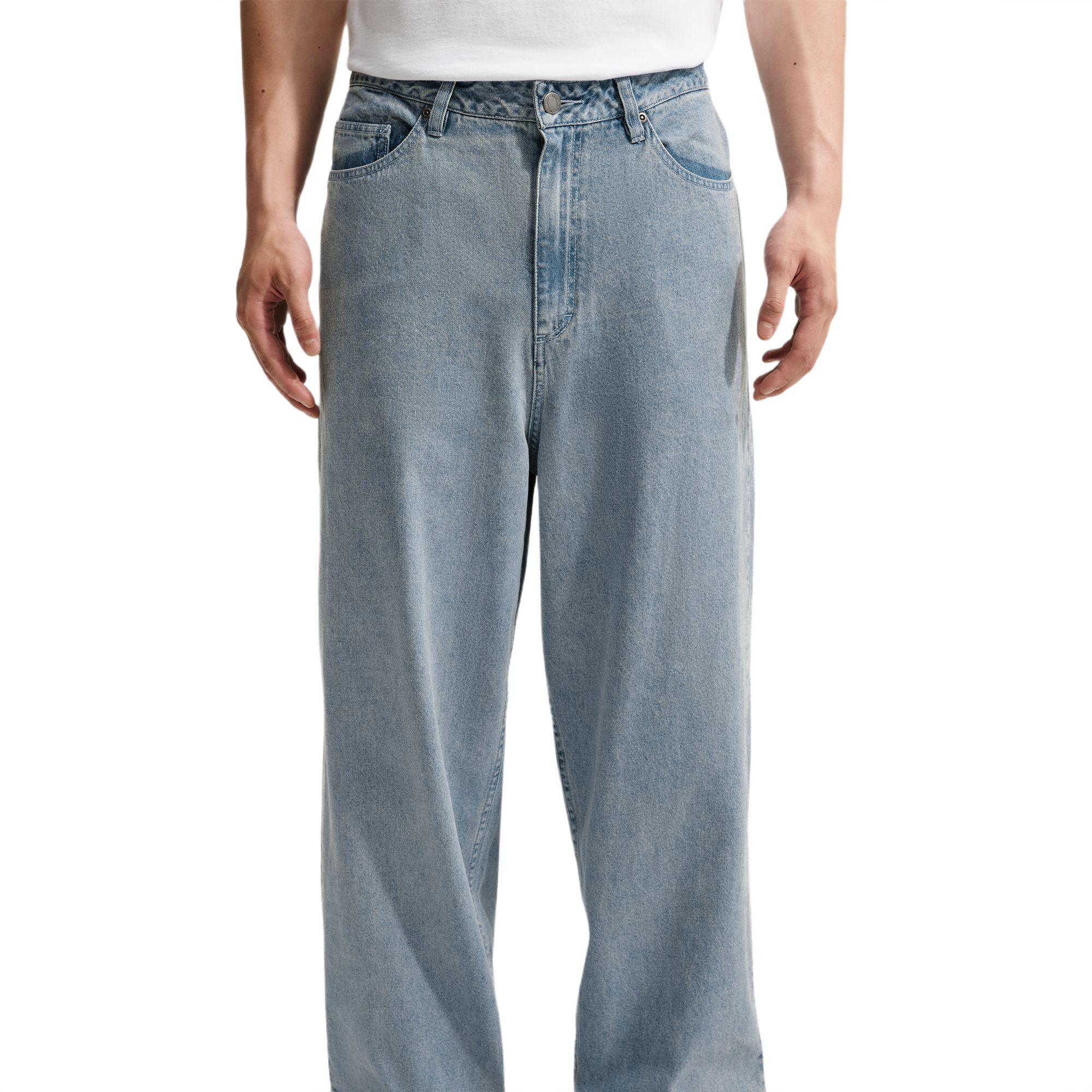 Nike Men's "Your Message Here" Indigo Jeans - BLUE Thumbnail View 3